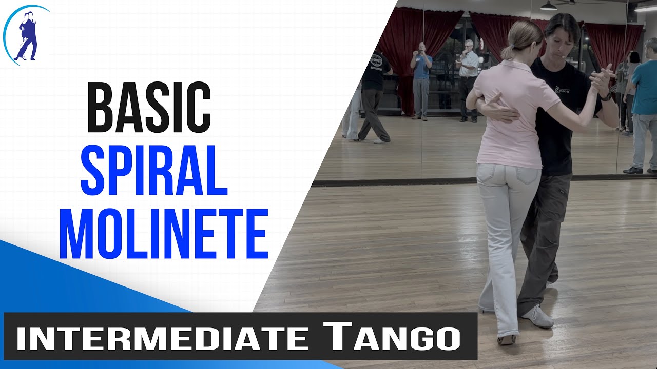 Tango: Spiral molinete to open side.(9-5-2023)