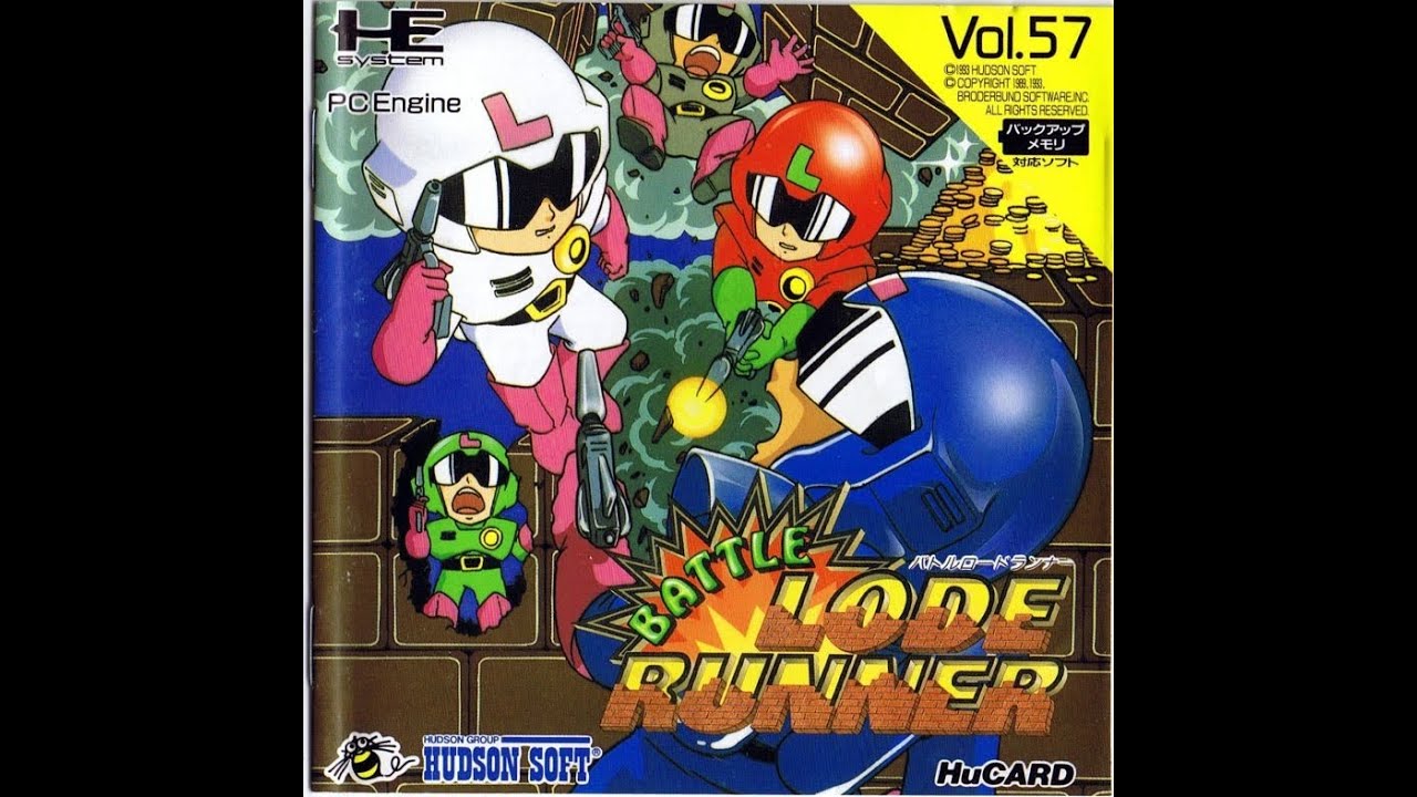 Battle Lode Runner (1993) - Turbografx-16 [Full OST]