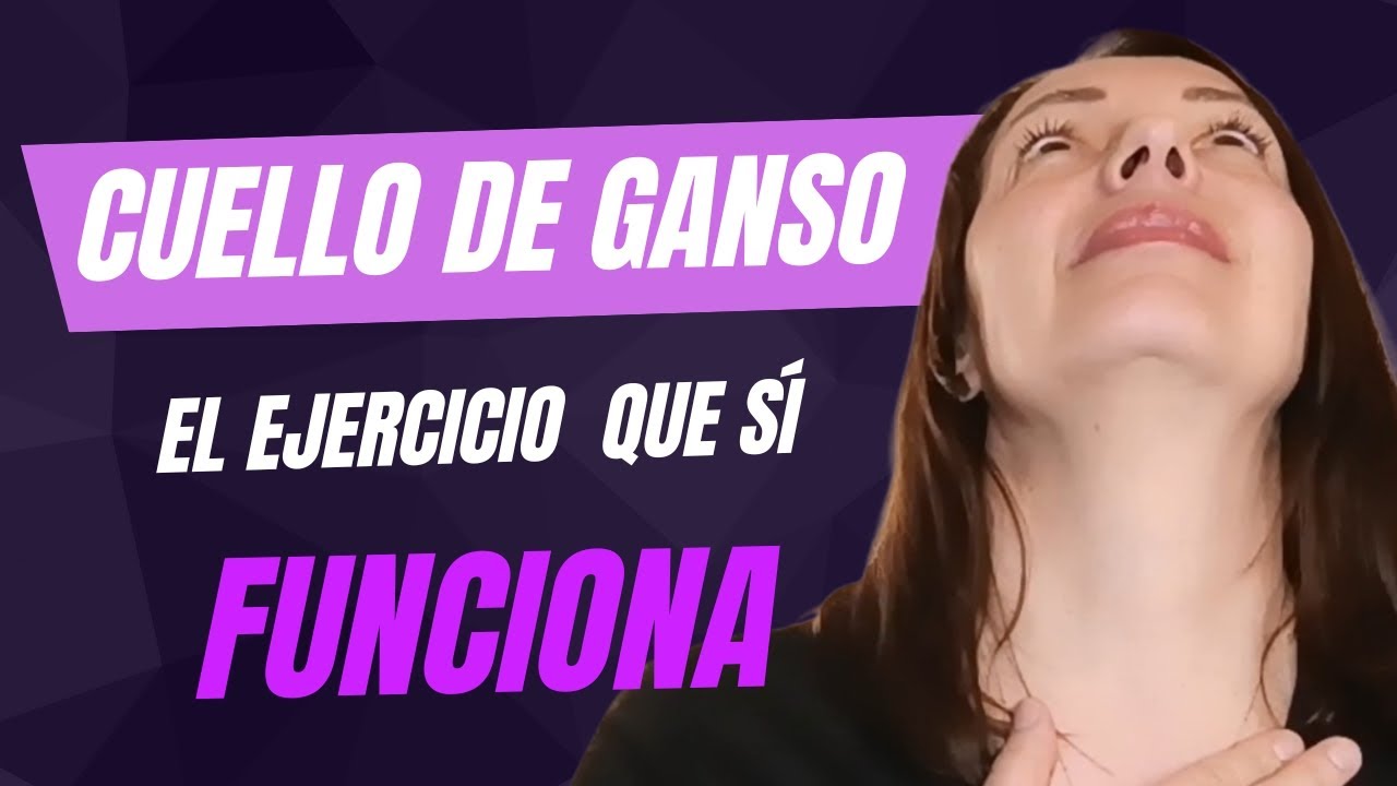 ❤️ CORRIGE el CUELLO de GANSO con un EJERCICO que SÍ FUNCIONA.
