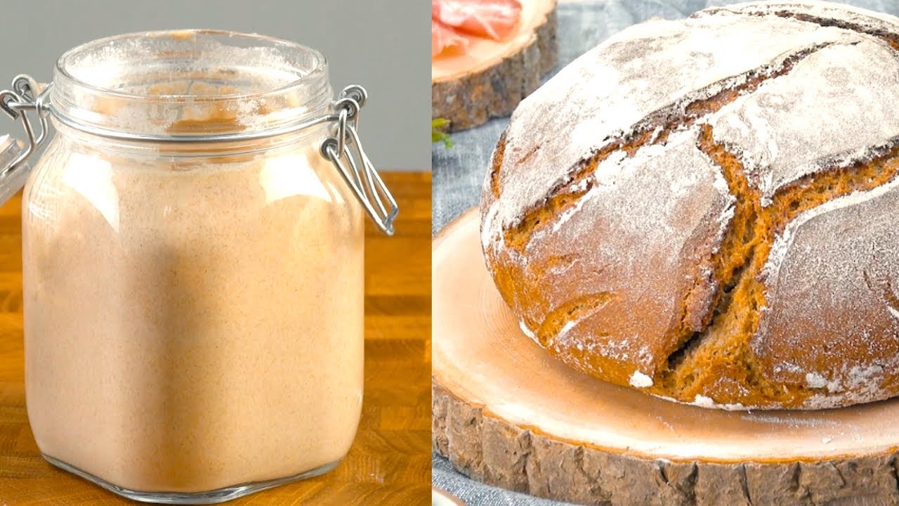 心に優しいパンの時間 | サワードウをガラス瓶で作る