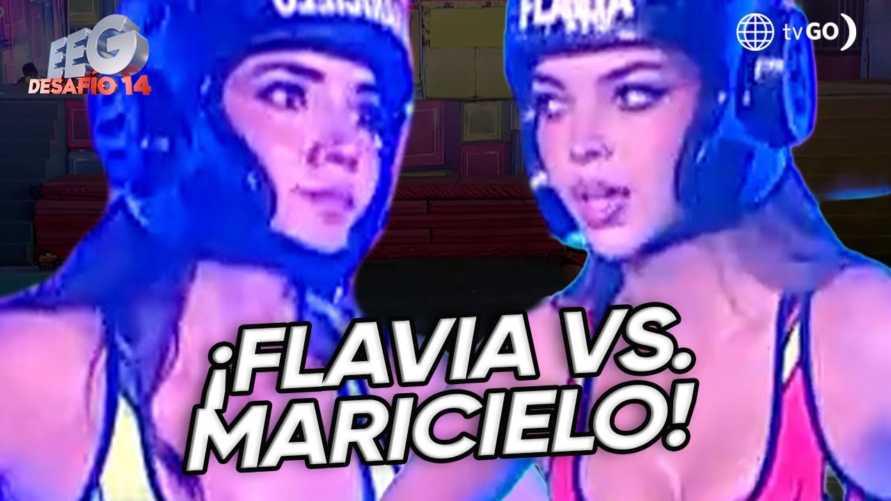 EEG Desafío 14: Flavia López y Maricielo Gamarra se enfrentaron en una ardua competencia (HOY)