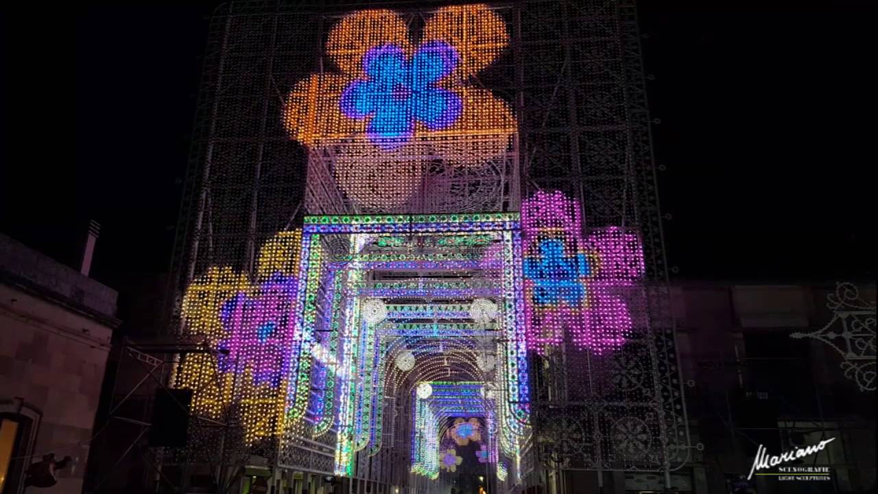 Santa Domenica 2016 - Accensione  MarianoLight - Lu rusciu de lu mare - Alla Bua