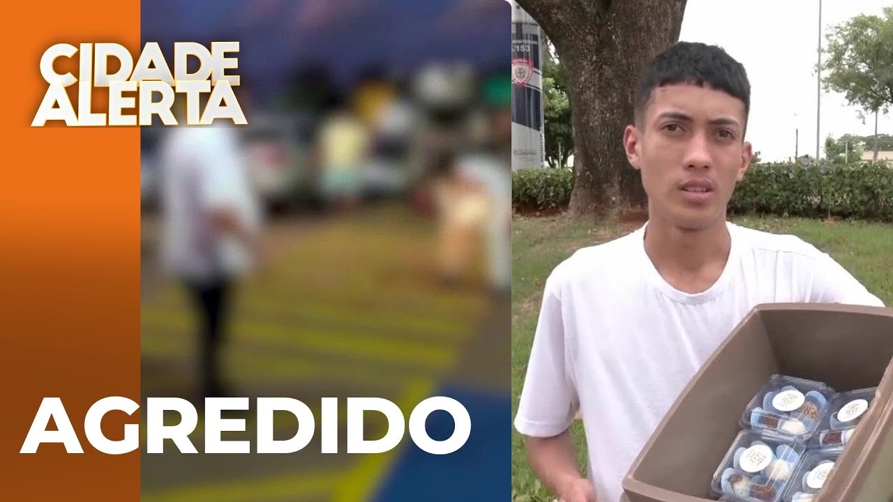 Vendedor diz que foi agredido por funcionário de mercado; pessoas se emocionam e fazem doações