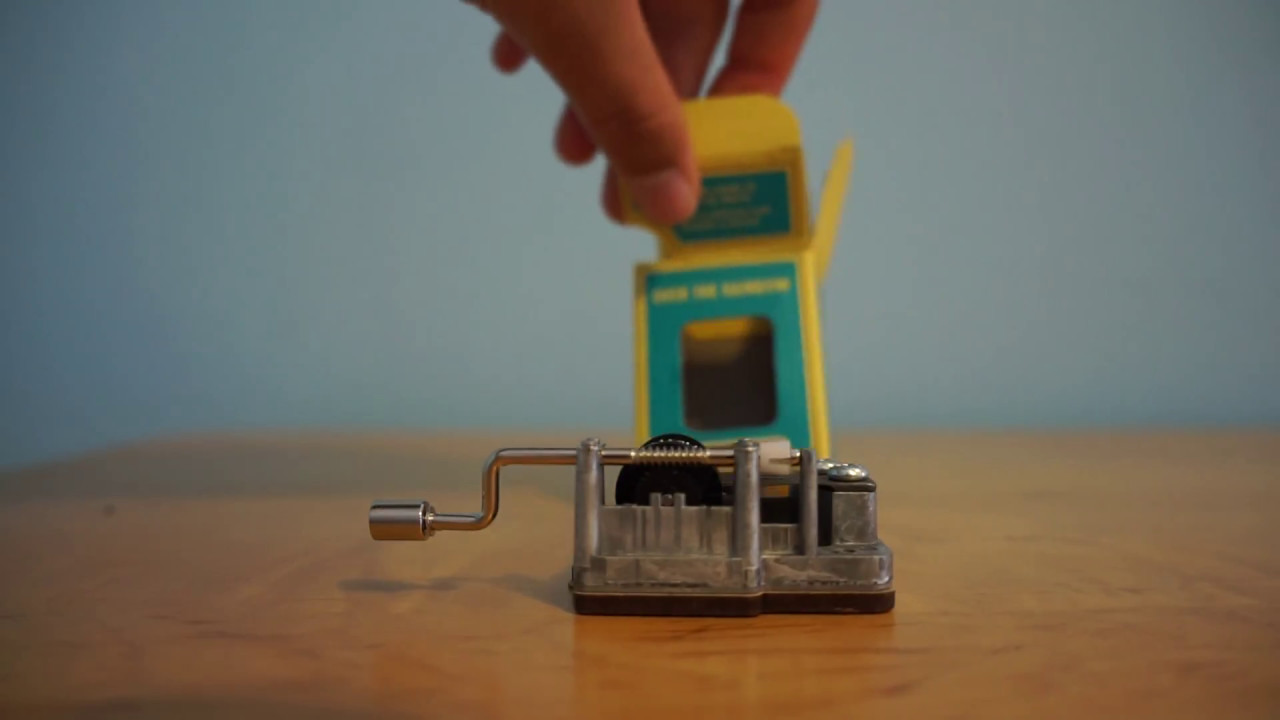 Kikkerland Music Box The Wizard of Oz Somewhere over the rainbow