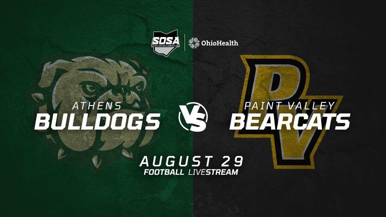 FOOTBALL: Athens Bulldogs vs Paint Valley Bearcats