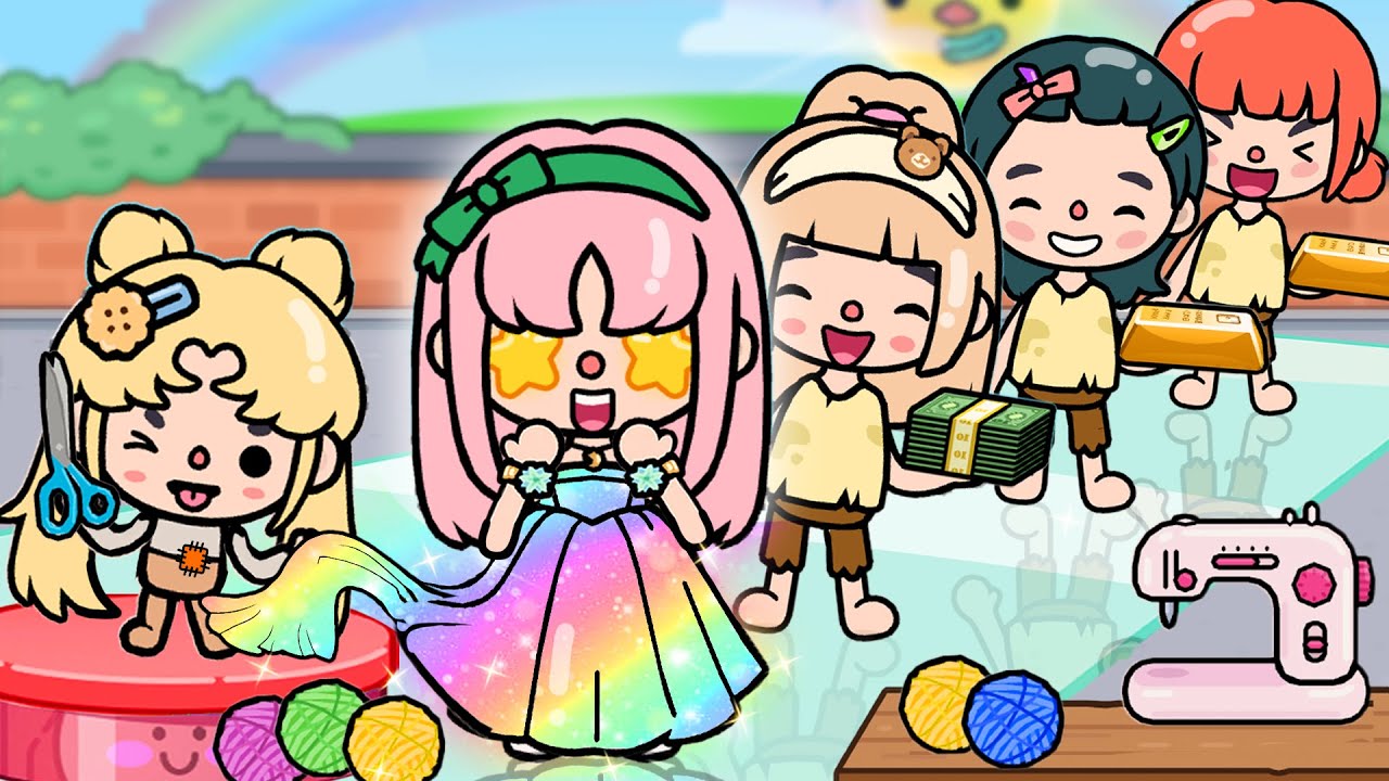Poor Girl is a Genius Fashion Designer | Toca Life Story |Toca Boca