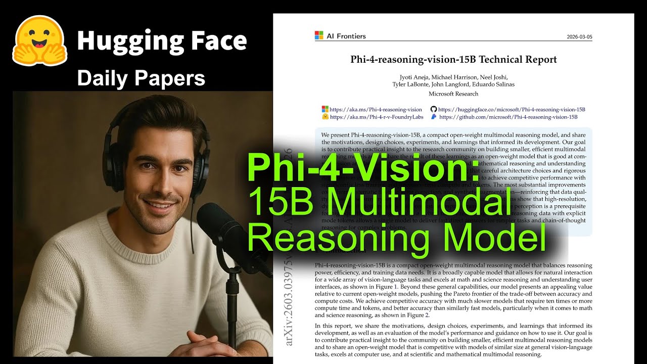 Phi-4-Vision: 15B Multimodal Reasoning Model