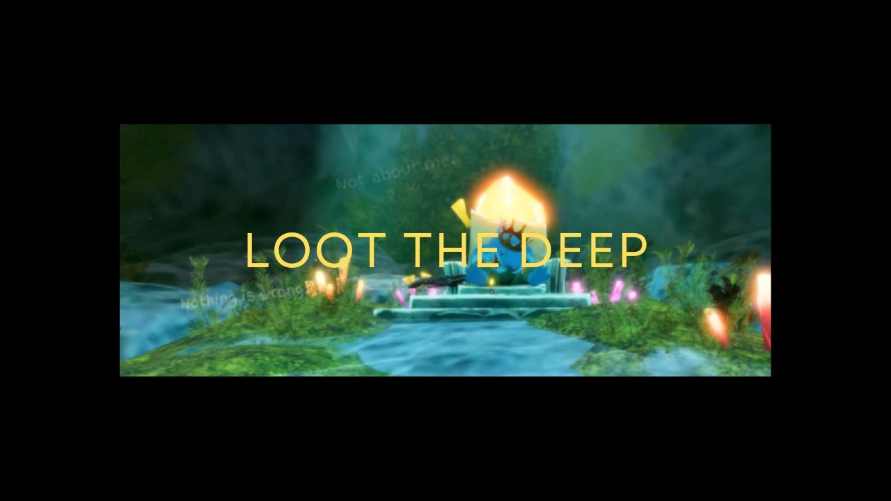 ROBLOX:  Loot The Deep - A deep sea dive with some hostilities - Collect the gems to reach the goal!
