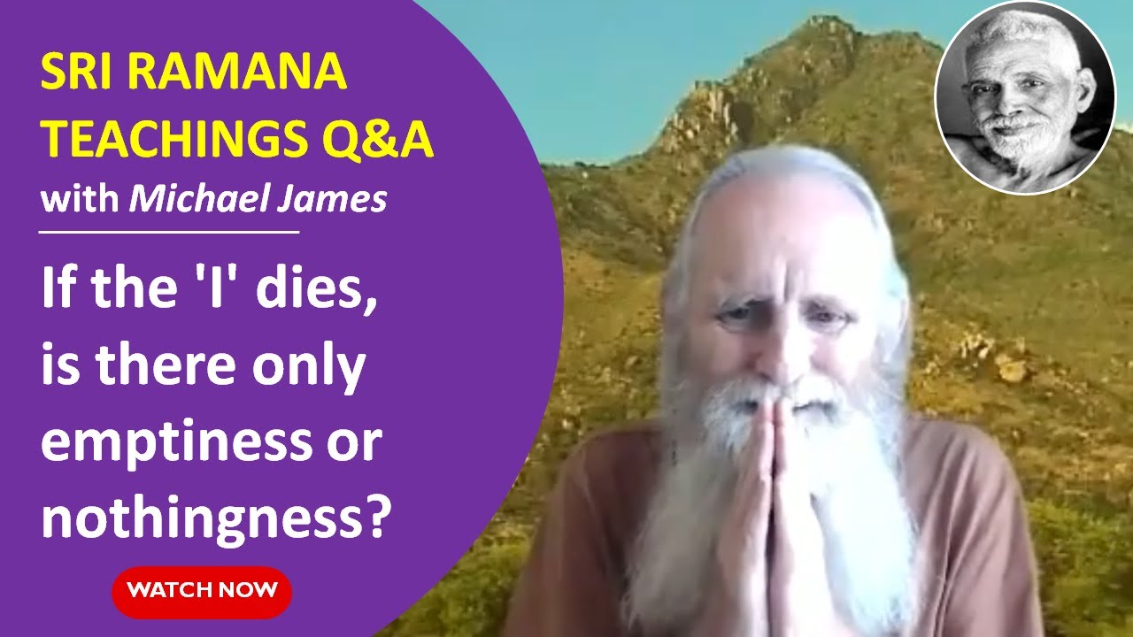 If the 'I' dies, is there only emptiness or nothingness?