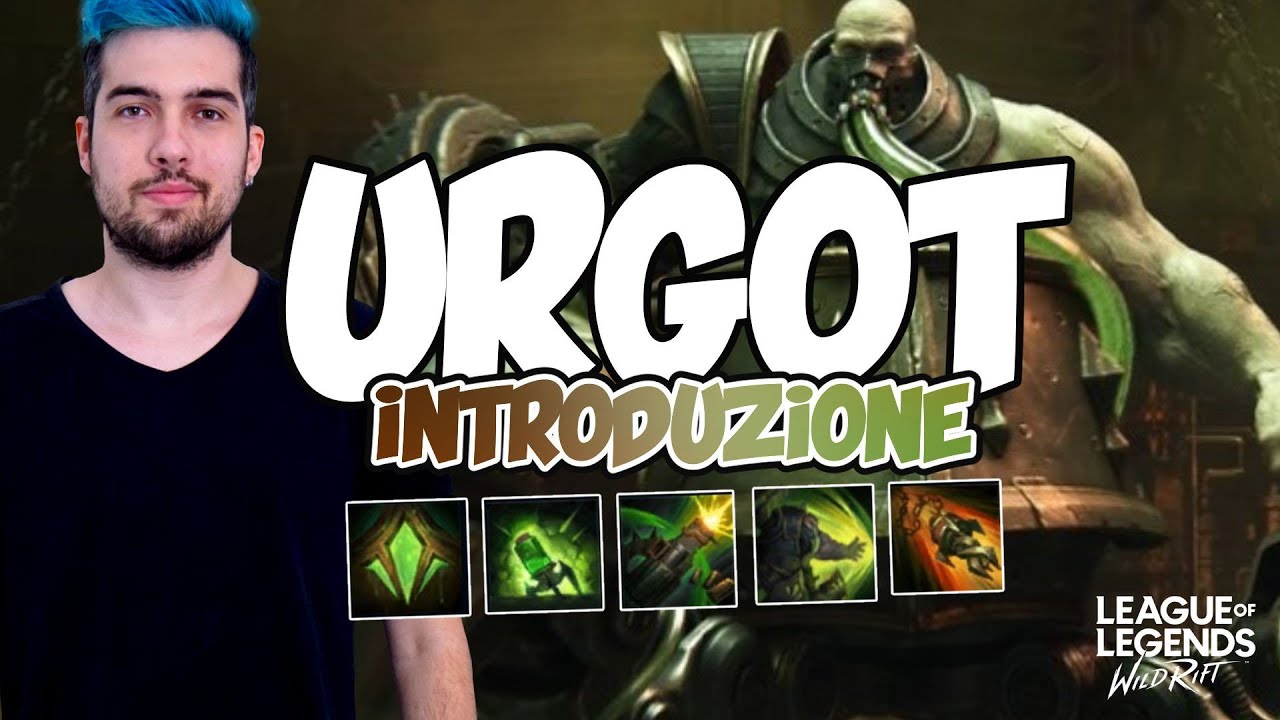 INTRODUZIONE CAMPIONE URGOT | Build, Oggetti, Rune e Abilità | Tutorial | Jumpy Allen
