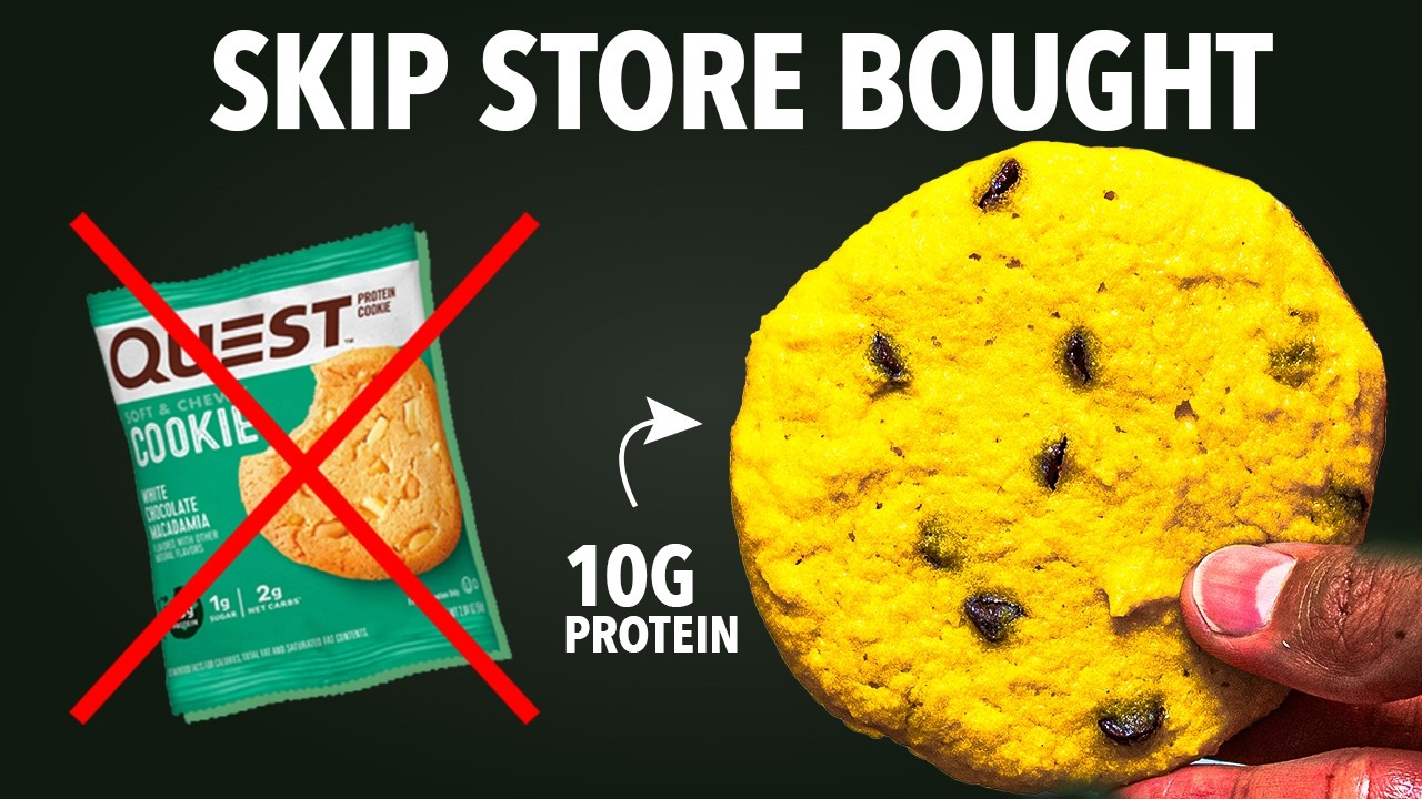 High Protein Vanilla Cookies - 10G Protein, Better Than Store-Bought