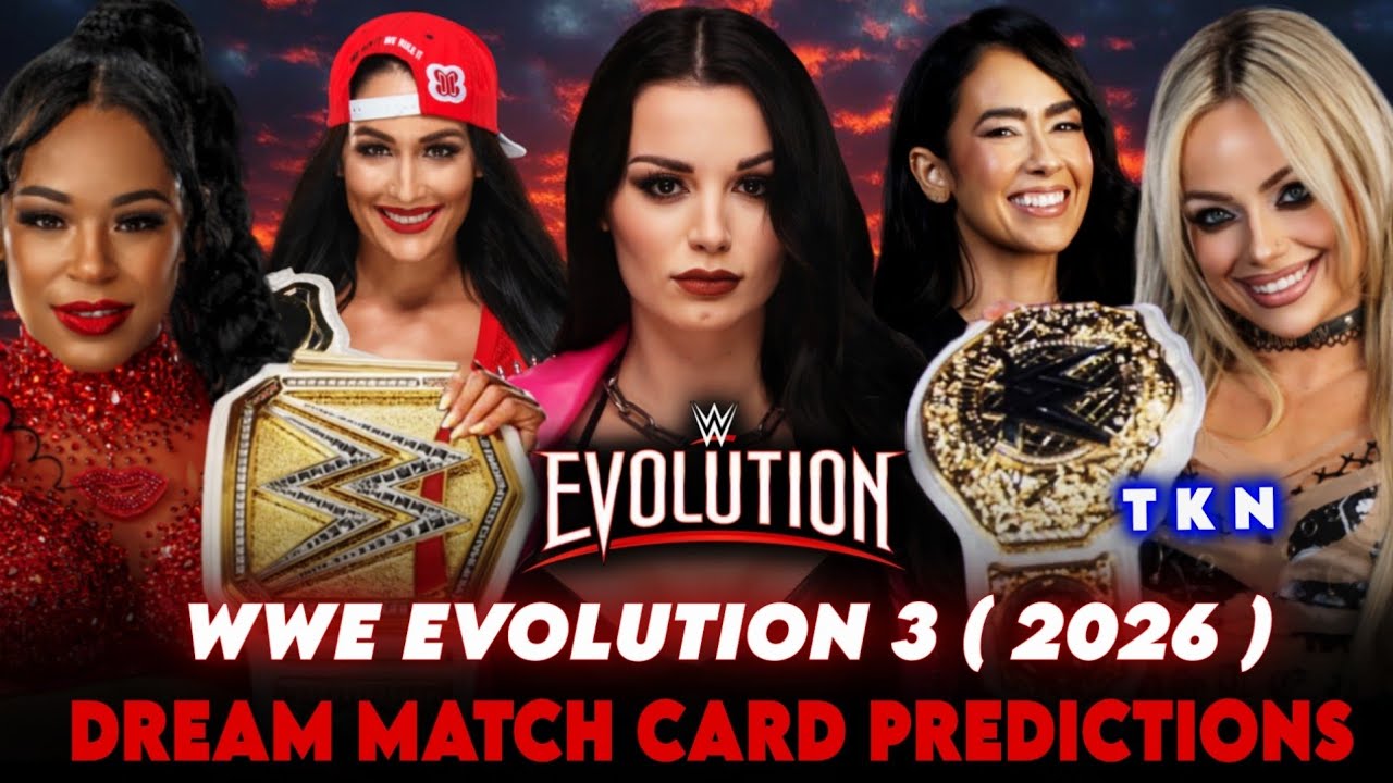 WWE Evolution 3 (2026) Dream match card predictions [ V1]