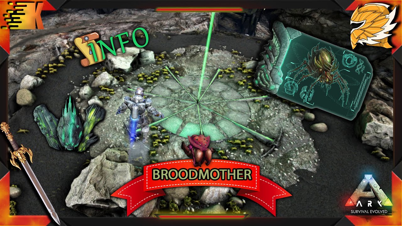 آموزش بازی ARK : اطلاعات و فعال سازی باس فایت برادمادر (Boss Broodmother Island)