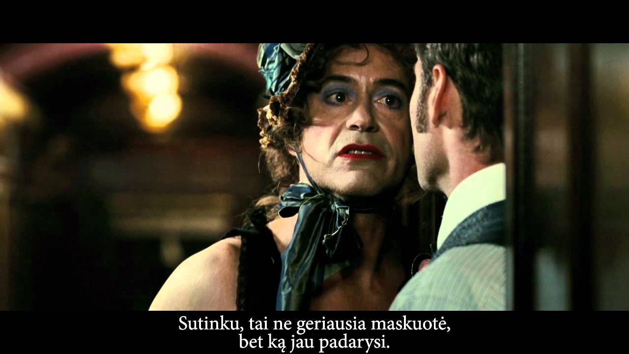 Šerlokas Holmsas 2: šešėlių žaidimas - lietuviškai titruotas filmo anonsas