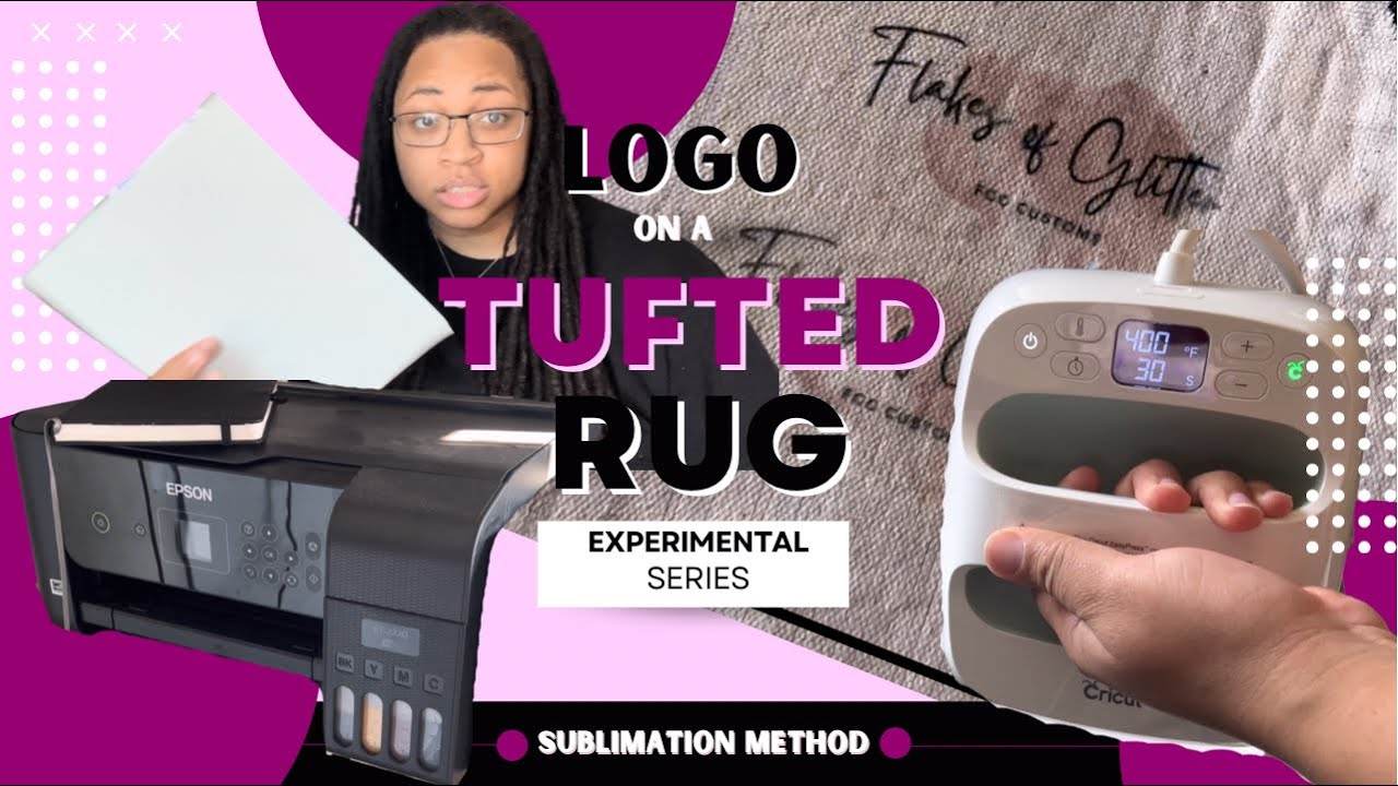 Sublimating Your Logo to a Tufted Rug | Experimental Series : Sublimation Method |FGG CUSTOMS