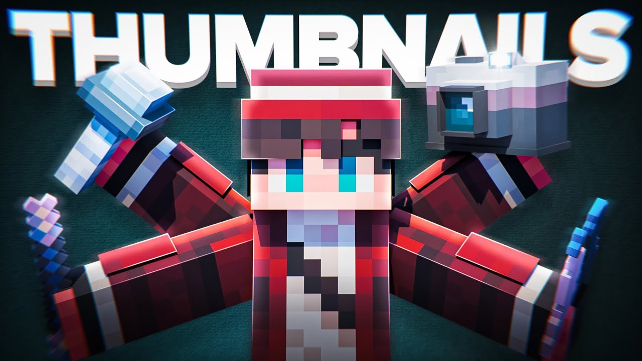 How to make Minecraft Thumbnails BETTER