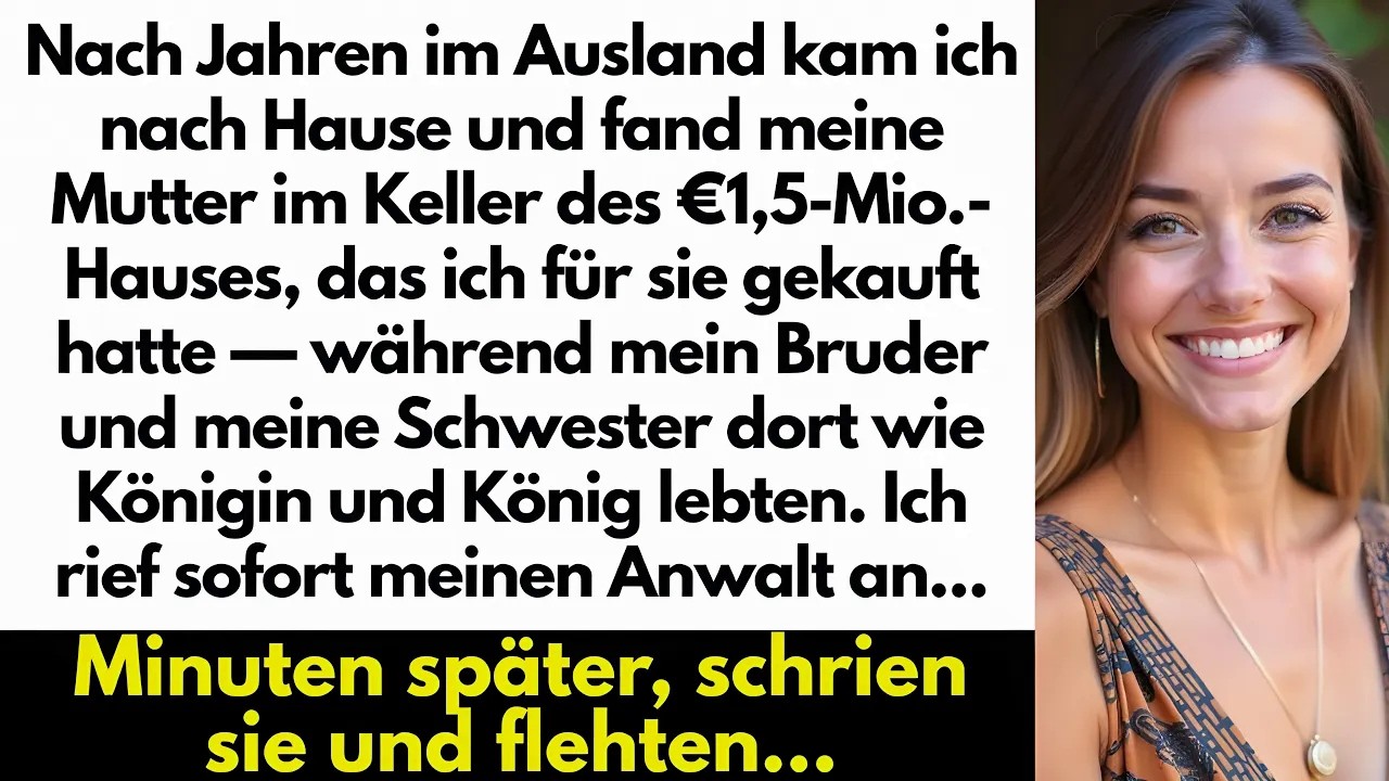 Ich Kaufte Meiner Mutter Ein Haus Im Wert Von €1 5M,  Aber Meine Geschwister Steckten Sie In Den…