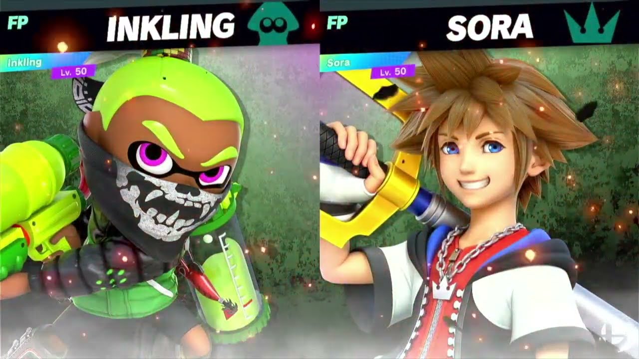Super Smash Bros Ultimate Amiibo Fights 9pm Poll Inkling vs Sora