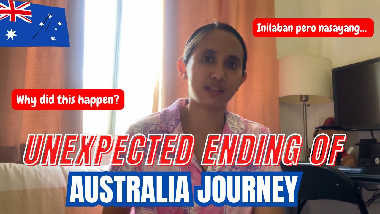 INILABAN PERO NASAYANG.Nakakahinayang ang nangyari sa kanilang application | Life in Australia🇦🇺