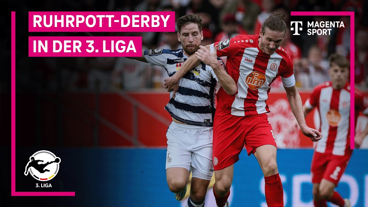 Was f&uuml;r ein Derby! MSV Duisburg &ndash; Rot-Weiss Essen | 3. Liga | MAGENTA SPORT