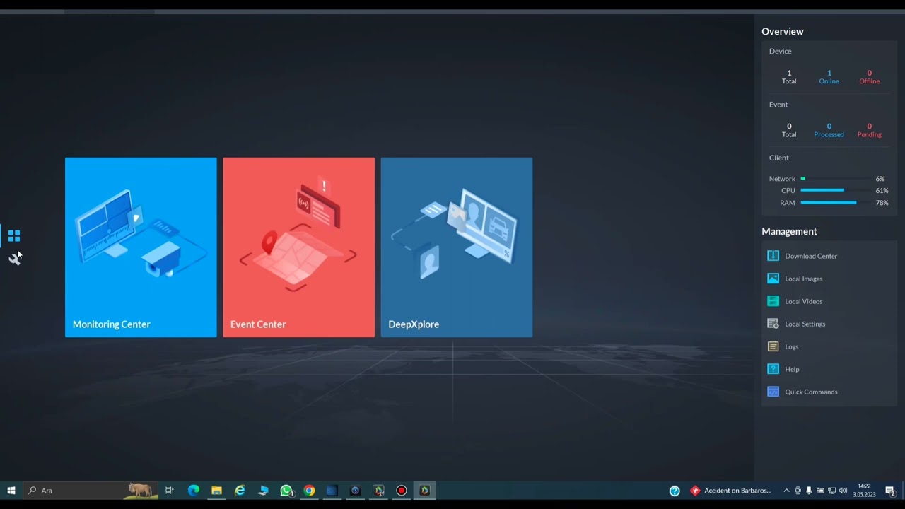 Dahua dss express kurulum