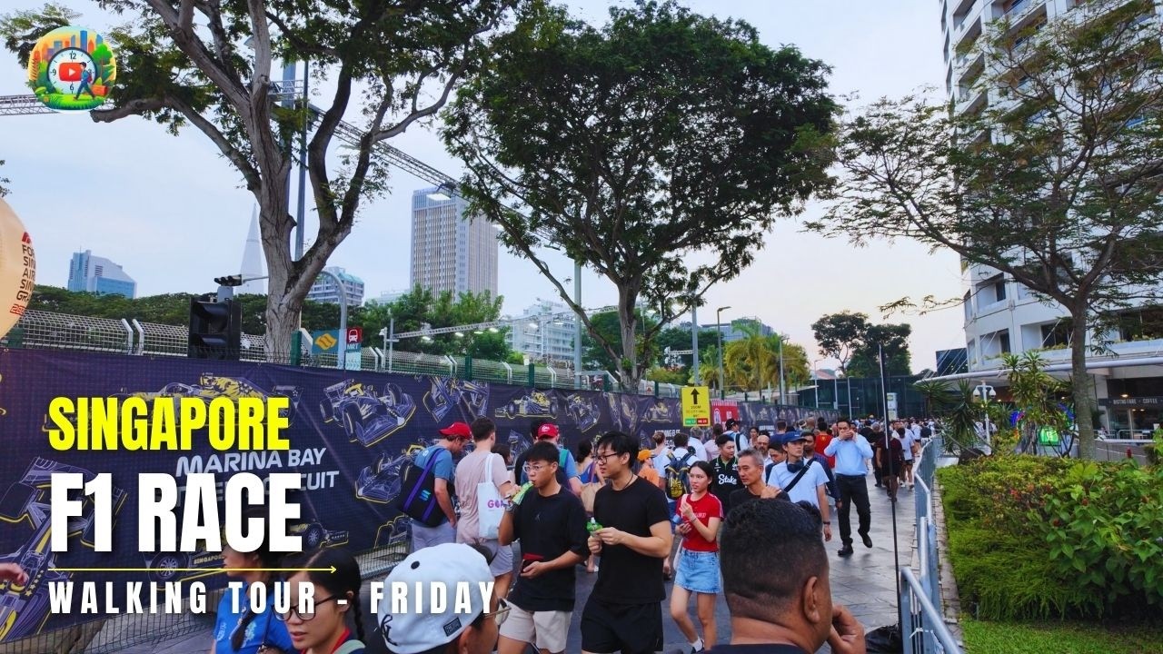 F1 Singapore - Free Viewing Spots, Racing & City Tour | Singapore Grand Prix #f1singapore #f1
