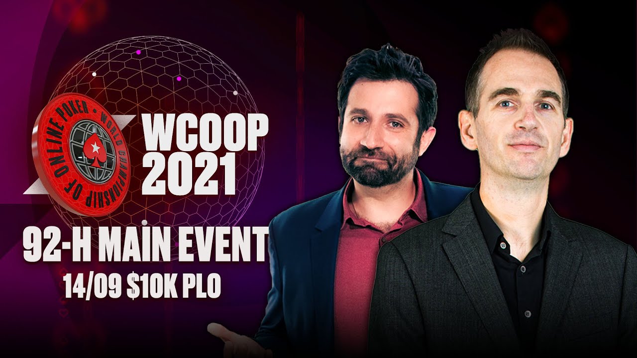 WCOOP 2021🔴 92-H: $10K PLO Main Event &spades;️ WCOOP 2021 &spades;️ PokerStars