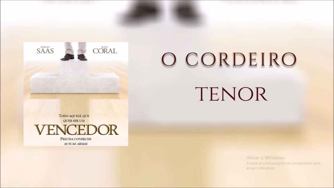 O Cordeiro - TENOR - Raiz Coral