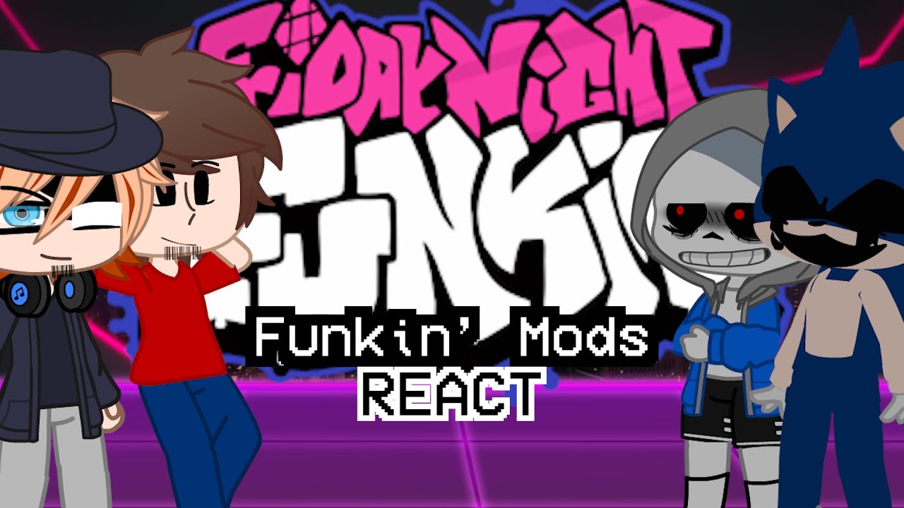 Friday Night Funkin Mod Characters Reacts || Gacha Club || FNF || Part 5.5