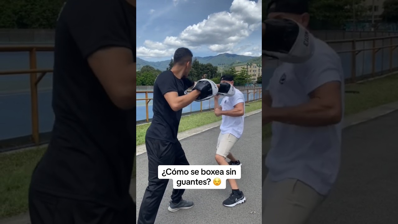 🥊&iquest;C&oacute;mo se boxea sin guantes? #boxing #round13 #shorts