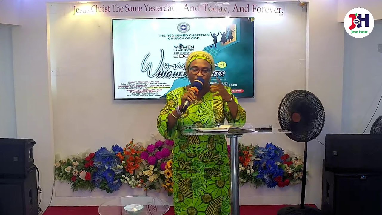 Women In Ministry Conference || RCCG Jesus House || 14th February 2026