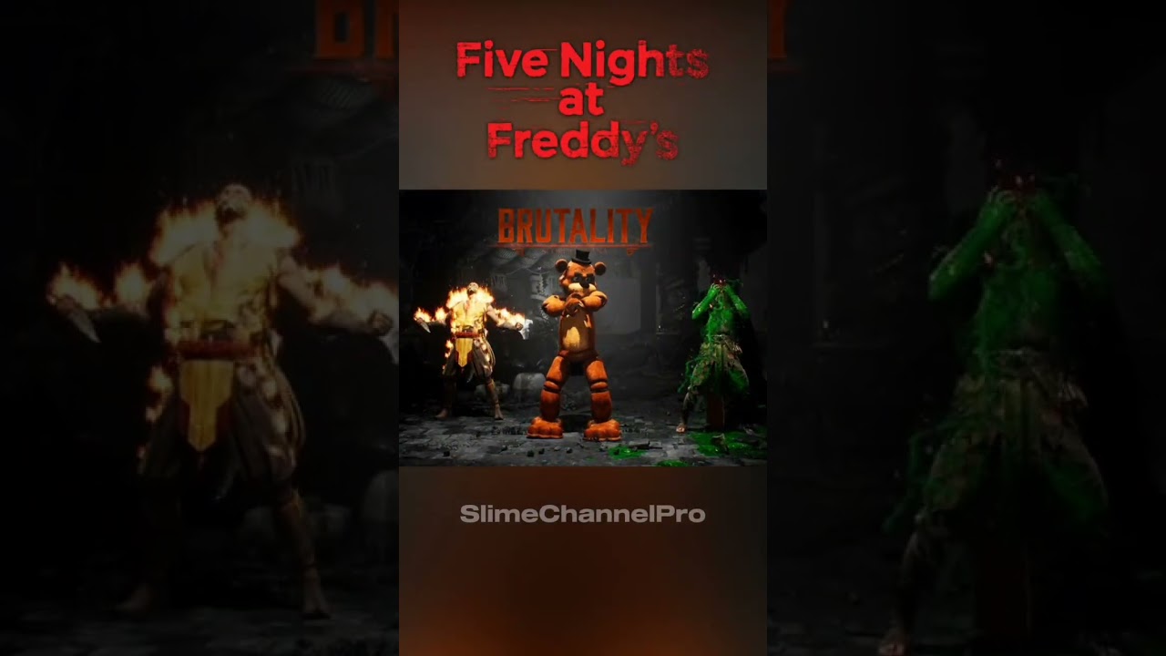 FREDDY EN MK1 🐻🐉 #mk1edits #fnaf  #mortalkombatlegends #mkgameplay