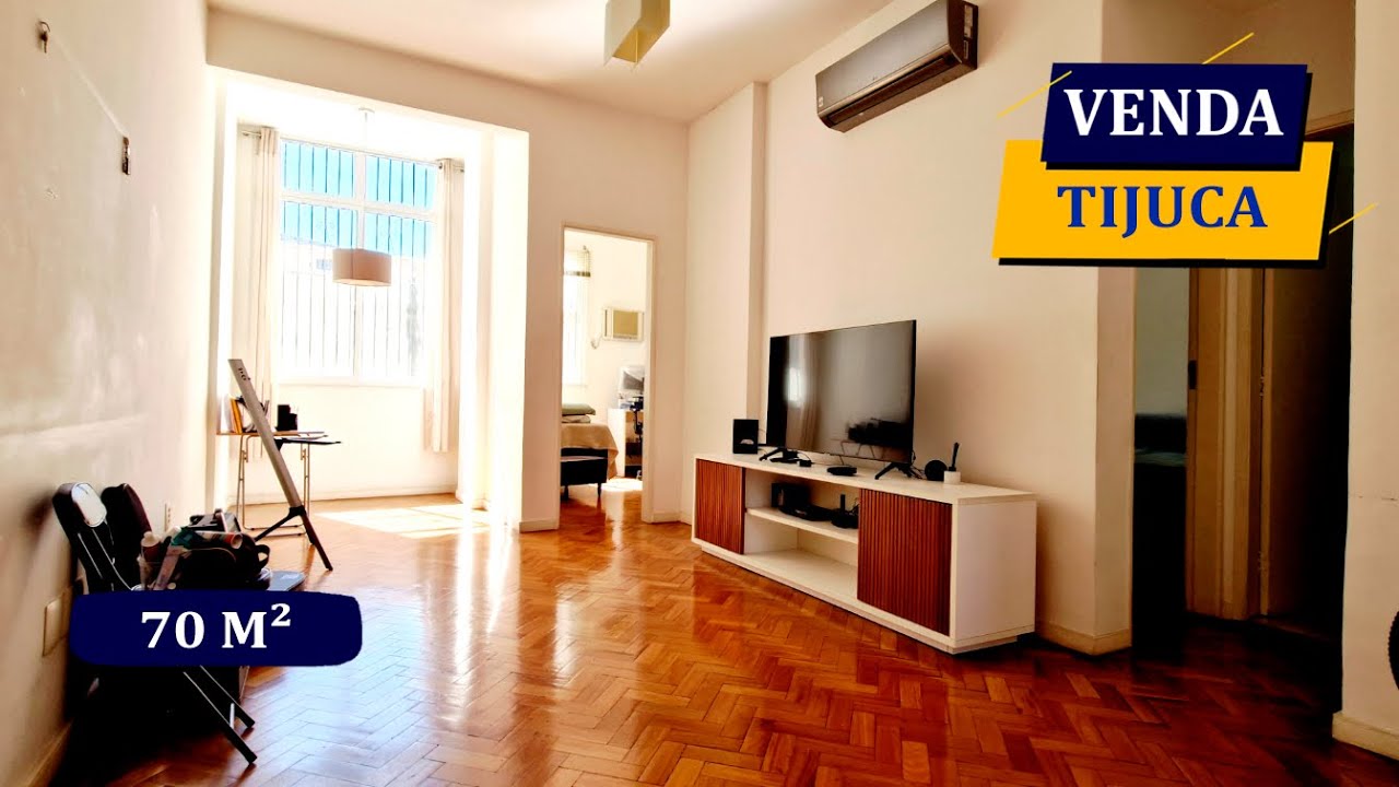 TIJUCA LARGO DA SEGUNDA FEIRA 70M² TODO REFORMADO SILENCIOSO 2 QUARTOS 2 BANHEIROS PLAY P.24H VAGA