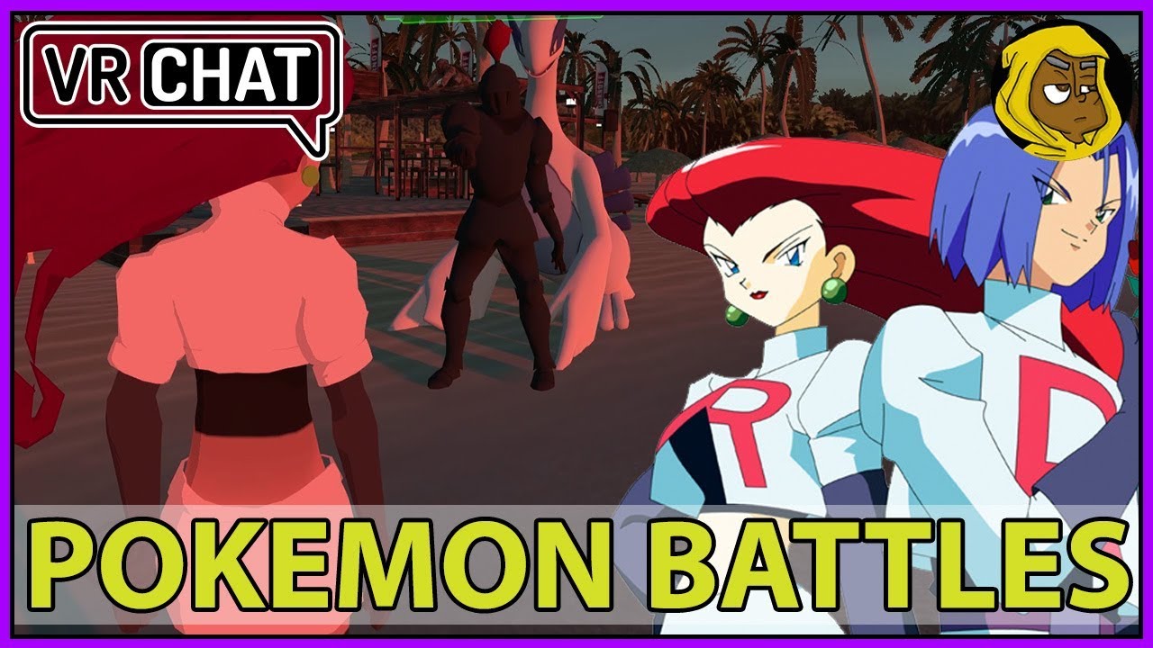 POKEMON BATTLES - VR CHAT RP - FUNNY MOMENTS [S1:E4]
