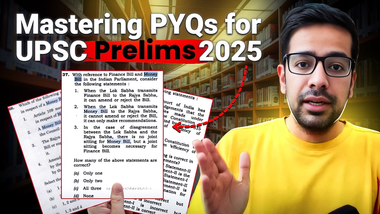 PYQ strategy for UPSC Prelims 2025 | 4 methods to increase marks