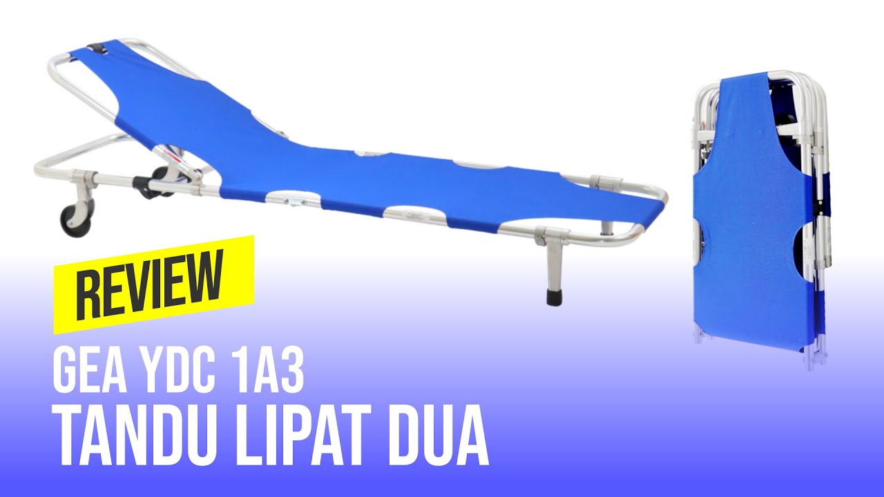 Review Tandu Lipat Dua dengan Roda GEA YDC 1A3