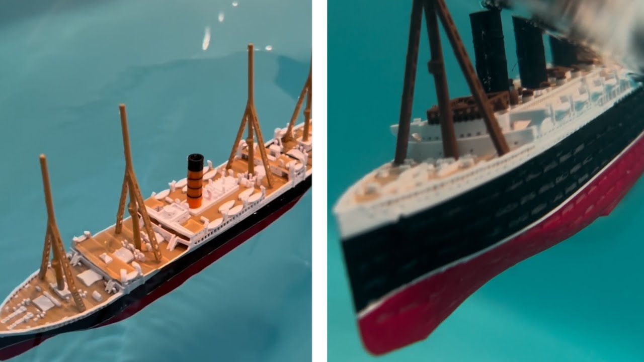 Unboxing and Sinking Two Submersible Models!