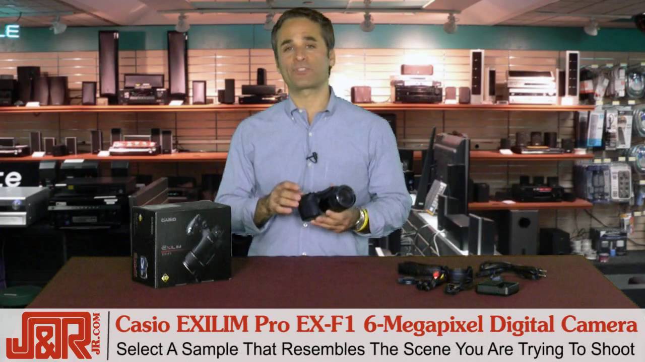 Casio EXILIM Pro EX-F1 6-Megapixel Digital Camera - EXILIM Camera from JR.com