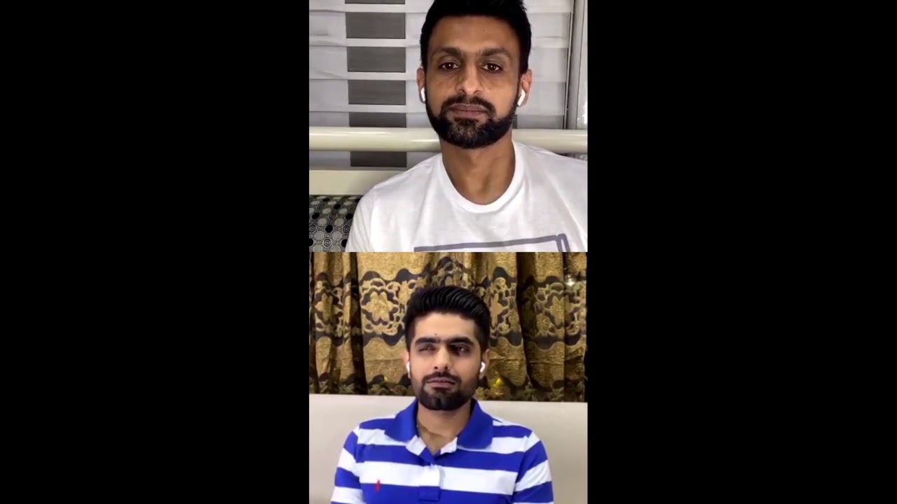 Babar Azam full interview with Shoaib Malik/Ask question related arrange or love marriage?