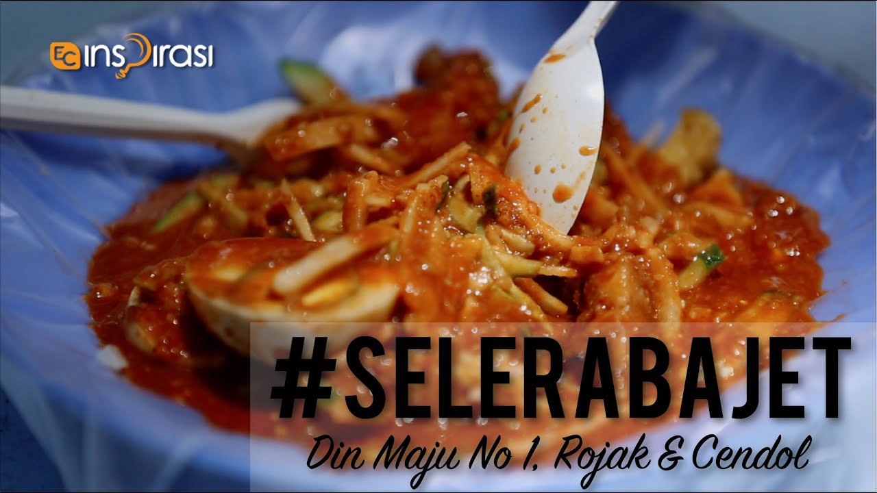 #SeleraBajet: Lunch - Din Maju No 1 Rojak & Cendol.
