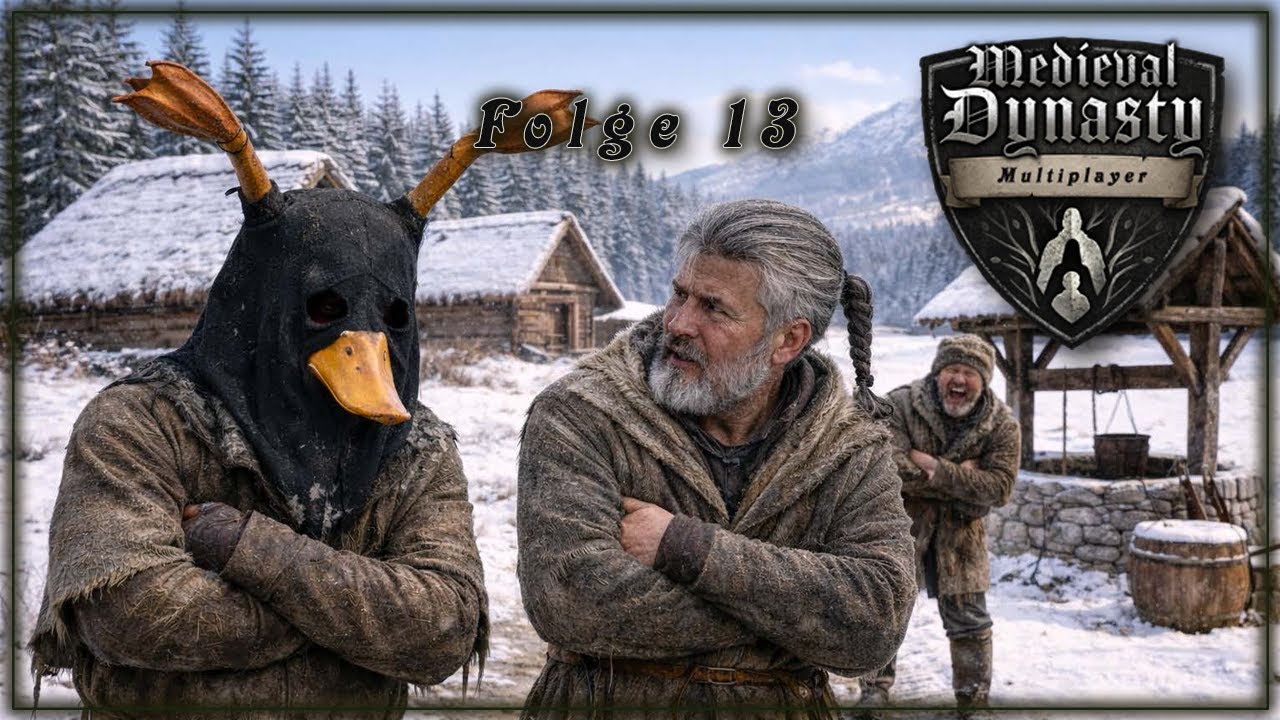 Medieval Dynasty - Multiplayer - Wir feiern das Ente Dank Fest.  13 neu #letsplaydeutsch