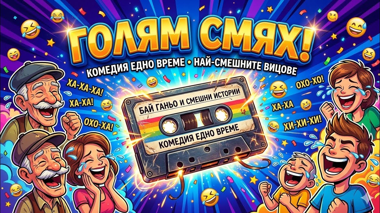 БЪЛГАРСКИ ХУМОР КАСЕТКА МНОГО СМЯХ 