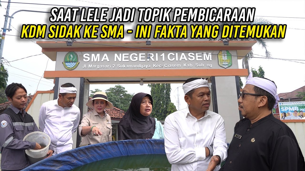 SAAT LELE JADI TOPIK PEMBICARAAN - KDM SIDAK KE SMA | INI FAKTA YANG DITEMUKAN