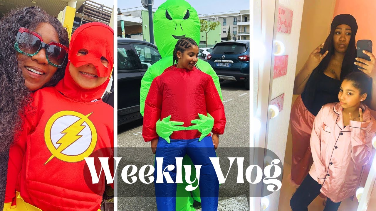Weekly Vlog : Carnaval, maman en PLS 😅 et J‑1 avant le décollage ✈️