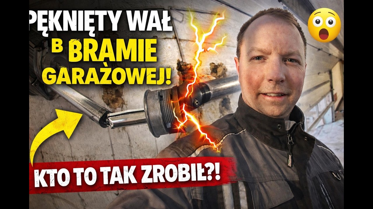 Dlaczego wał pęka? Błąd montażu podpór!