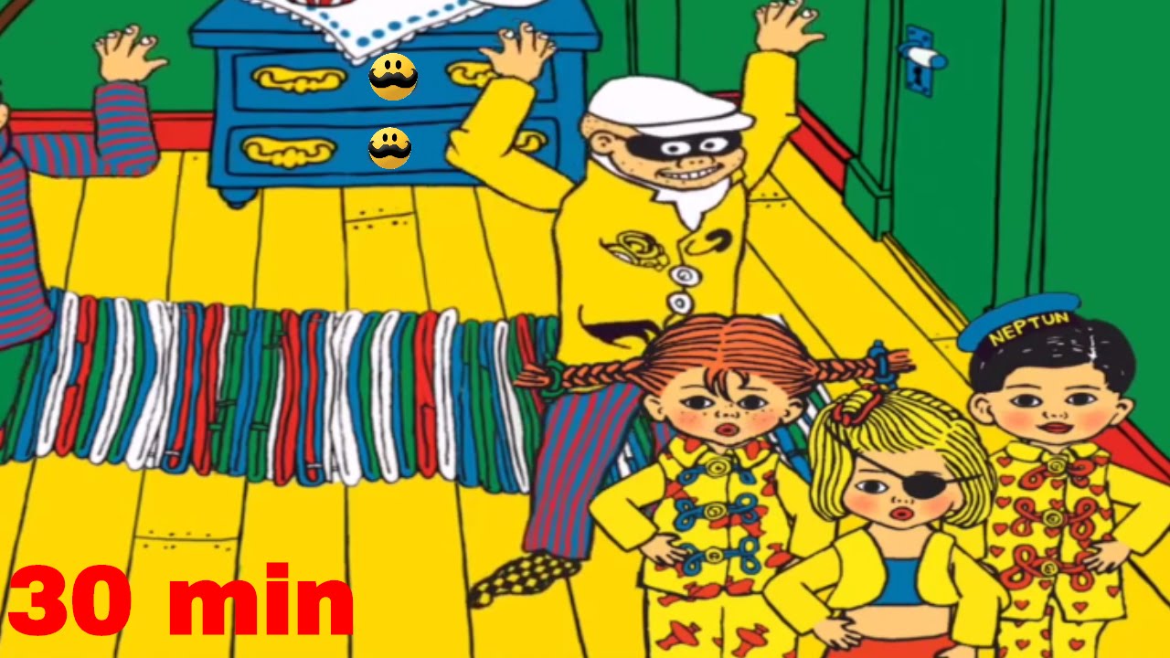 Pippi Långstrump | 30 minuter | Villekulla | Hoppetossa | Figuriner | Pippi App
