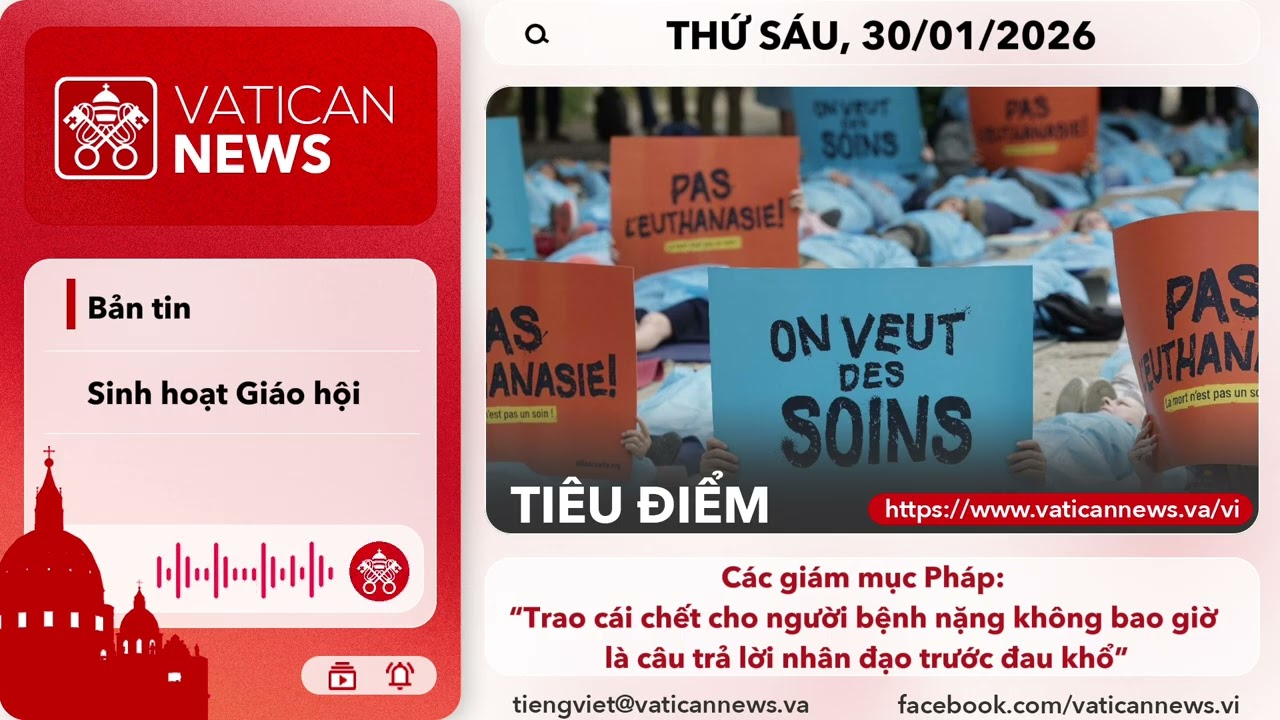 Radio thứ sáu 30/01/2026 - Vatican News Tiếng Việt