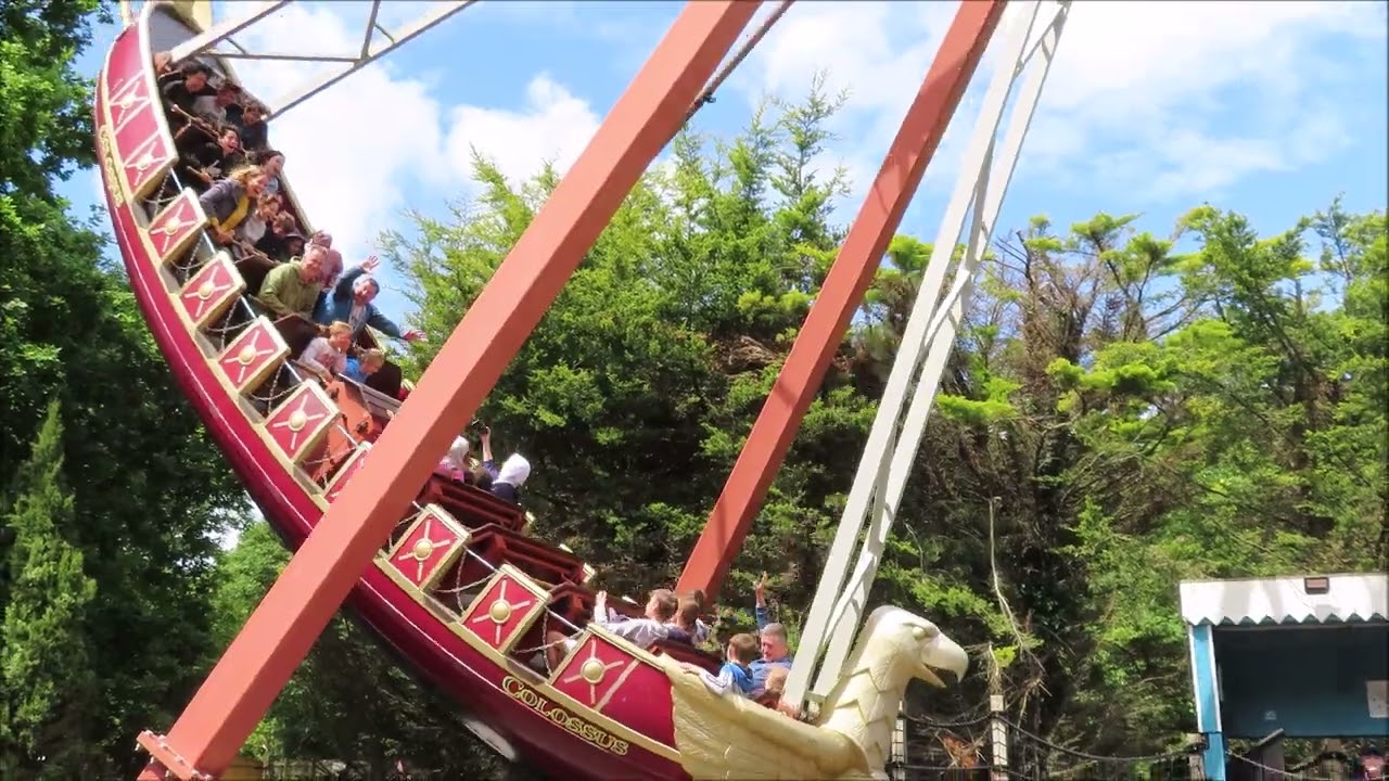 Robin Hill - Colossus Swinging Galleon Off-Ride - Pirate Ship - Isle Of Wight - May 2022 | kittikoko