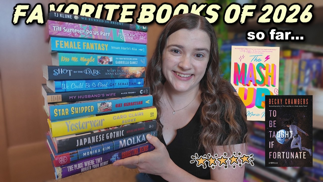 My Favorite Books of 2026 (so far) 🤯😍❤️&zwj;🔥 (horror, romance, thriller and sci-fi book recs!)