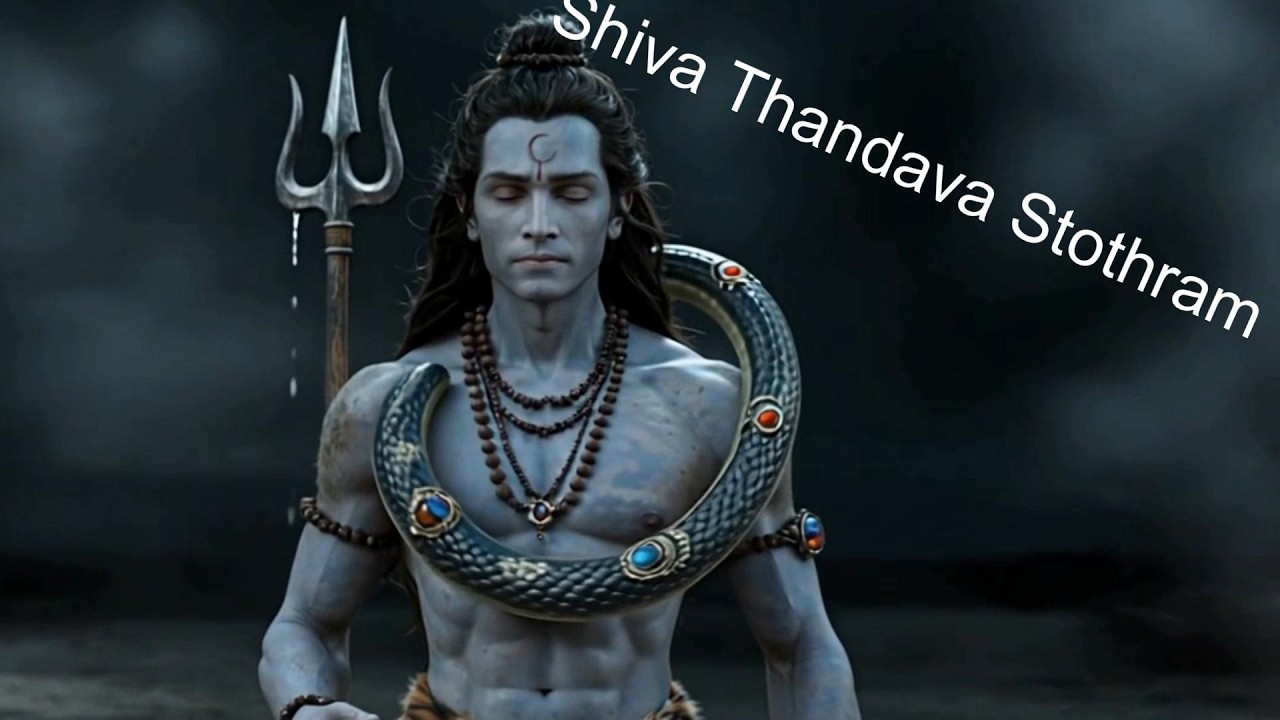 Shiva Tandava Stotram (Full) | Powerful Sanskrit Chant with English Meaning | 4:27 Cinematic Mahadev